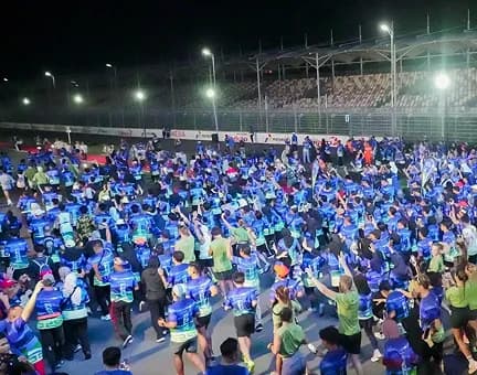 Mandalika Korpri Fun
Night Run
